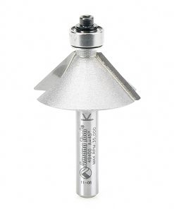 49400 Carbide Tipped Chamfer 45 Degree x 1-1/4 Dia x 1/2 x 1/4 Inch Shank