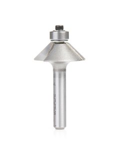 49401 Carbide Tipped Chamfer 45 Degree x 1 Dia x 5/16 x 1/4 Inch Shank