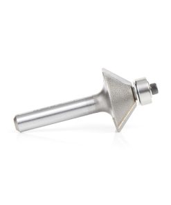 49401 Carbide Tipped Chamfer 45 Degree x 1 Dia x 5/16 x 1/4 Inch Shank