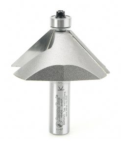 49406 Carbide Tipped Chamfer 45 Degree x 2-3/8 Dia x 1 Inch x 1/2 Shank