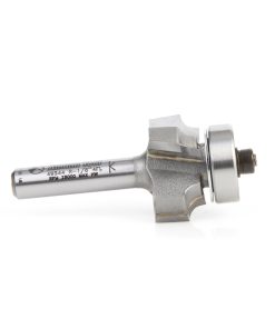 49544 Carbide Tipped 4 Flute Corner Rounding/Beading 1/8 Radius x 7/8 Dia x 7/16 x 1/4 Inch Shank