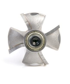 49545 Carbide Tipped 4 Flute Corner Rounding/Beading 1/2 Radius x 1-5/8 Dia x 11/16 x 1/2 Inch Shank