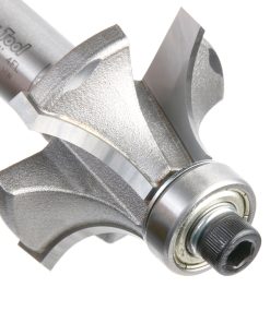 49545 Carbide Tipped 4 Flute Corner Rounding/Beading 1/2 Radius x 1-5/8 Dia x 11/16 x 1/2 Inch Shank