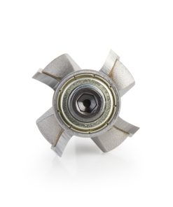 49547 Carbide Tipped 4 Flute Corner Rounding/Beading 1/4 Radius x 1-1/8 Dia x 7/16 x 1/4 Inch Shank
