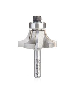 49548 Carbide Tipped 4 Flute Corner Rounding/Beading 3/8 Radius x 1-3/8 Dia x 5/8 x 1/4 Inch Shank