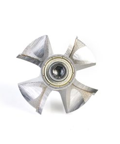 49549 Carbide Tipped 4 Flute Corner Rounding/Beading 1/2 Radius x 1-5/8 Dia x 11/16 x 1/4 Inch Shank