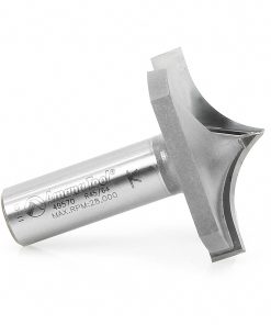 49570 Carbide Tipped Plunge Ovolo with Center Pt 23/32 Radius x 1-3/4 Dia x 23/32 x 1/2 Inch Shank