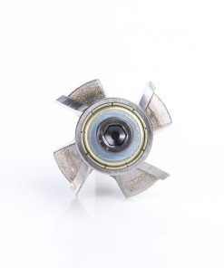 49582 Carbide Tipped 4 Flute Corner Rounding/Beading with Down-shear Design 1/4 Radius x 1-1/8 Dia x 7/16 x 1/4 Inch Shank