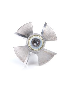 49587 Carbide Tipped 4 Flute Corner Rounding/Beading with Down-shear Design 1/2 Radius x 1-5/8 Dia x 11/16 x 1/2 Inch Shank