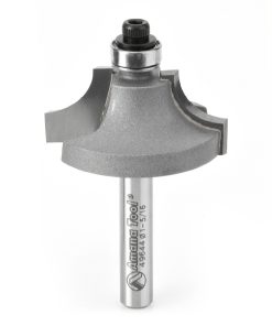 49644 Carbide Tipped Bead Stile Cutter 3/8 Radius x 1-5/16 Dia x 5/8 x 3/8 Radius x 1/4 Inch Shank