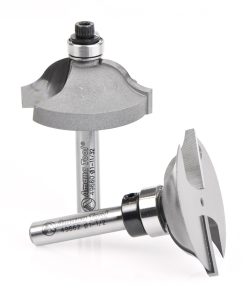 49663 Carbide Tipped 2-Piece Ogee Stile and Rail 1/4 Inch Shank Set