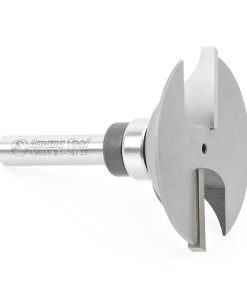 49666 Carbide Tipped Ogee Rail 1-19/32 Dia x 3/8 x 11/32 Radius x 1/4 Inch Shank