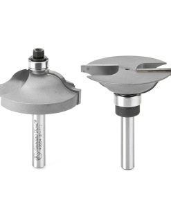 49667 Carbide Tipped 2-Piece Ogee Stile and Rail 1/4 Inch Shank Set