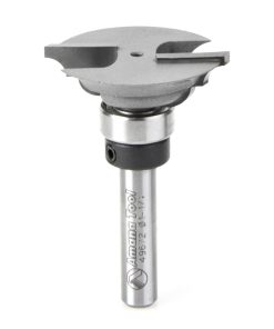 49672 Carbide Tipped Classical Rail 1-1/4 Dia x 3/8 x 9/64 Radius x 1/4 Inch Shank