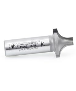 49702 Carbide Tipped Plunging Round Over 5/16 Radius x 7/8 Dia x 9/16 x 1/2 Inch Shank
