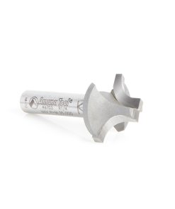 49703 Carbide Tipped Plunging Round Over 1/4 Radius x 3/4 Dia x 31/64 x 1/4 Inch Shank