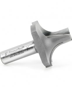 49708 Carbide Tipped Plunging Round Over 5/8 Radius x 1-3/4 Dia x 1-1/4 x 1/2 Inch Shank