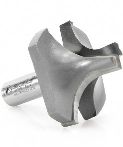 49710 Carbide Tipped Plunging Round Over 3/4 Radius x 2 Inch Dia x 1-13/32 x 1/2 Shank