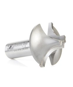 49721 Carbide Tipped Plunging Round Over 1/2 Radius x 1-3/8 Dia x 3/4 Inch x 1/2 Shank