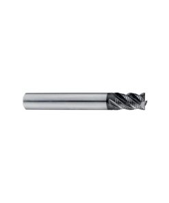 YG1-G90716 - 1/4 x 1/4 x 3/8 x 2 R.020 - 4 Flute Stub Length Corner Radius Roughing X-Speed Carbide End Mill