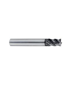 YG1-G9D75060 - 6 x 6 x 9 x 57 R.5 - 4 Flute Stub Length Corner Radius Roughing X-Speed Carbide End Mill