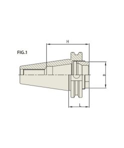 YG1-BL020SHT - CAT50-ER32-SHORT - Er Collet Chuck (Short)