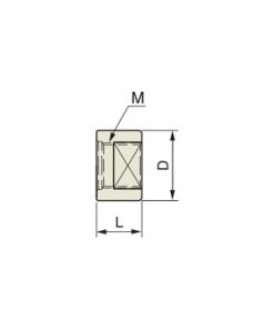 YG1-ZZ041 - NUT FOR STUB 1" - Nut For Stub 1"