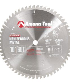 510601 Carbide Tipped Aluminum and Non-Ferrous Metals 10 Inch Dia x 60T TCG, -6 Deg, 5/8 Bore