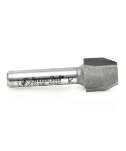 51100 Carbide Tipped Combination Bevel/Flush Laminate Trim 23 Deg x 1/2 Dia x 1/2 x 1/4 Inch Shank
