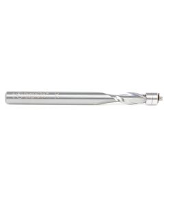 51422 Solid Carbide Aluminum Cutting Flush Trim Spiral Up-Cut 1/4 Dia x 1/2 x 1/4 Inch Shank