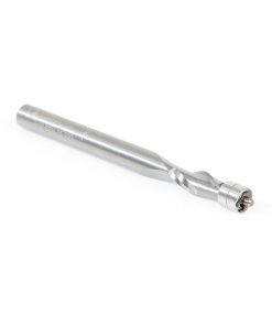 51422 Solid Carbide Aluminum Cutting Flush Trim Spiral Up-Cut 1/4 Dia x 1/2 x 1/4 Inch Shank