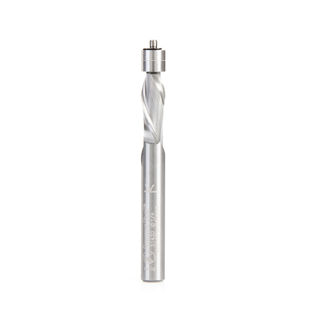 51430 Solid Carbide InVectra Aluminum Laminate Trim 1/4 Dia x 5/8 x 1/4 Inch Shank