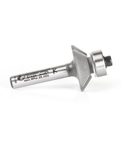 51434 Carbide Tipped Aluminum & Plastic Cutting Bevel Trim 45 Degree x 31/32 Dia x 1/4 x 1/4 Inch Shank