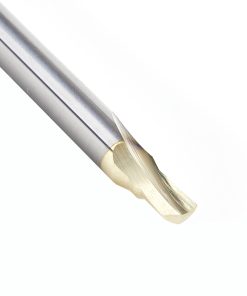 51450 Soft Aluminum Cutting 3/16 Dia x 1/4 x 1/4 Shank Single Flute Up-Cut (Up Shear) Solid Carbide ZrN Coated