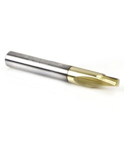 51452 Soft Aluminum Cutting 1/4 Dia x 1/4 x 1/4 Shank Single Flute Up-Cut (Up Shear) Solid Carbide ZrN Coated