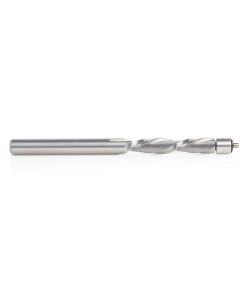 51520 Solid Carbide Aluminum Cutting Flush Trim Spiral Down-Cut 1/4 Dia x 1-1/4 x 1/4 Inch Shank