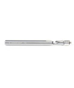 51522 Solid Carbide Aluminum Cutting Flush Trim Spiral Down-Cut 1/4 Dia x 1/2 x 1/4 Inch Shank
