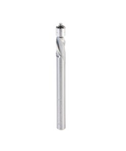 51522 Solid Carbide Aluminum Cutting Flush Trim Spiral Down-Cut 1/4 Dia x 1/2 x 1/4 Inch Shank