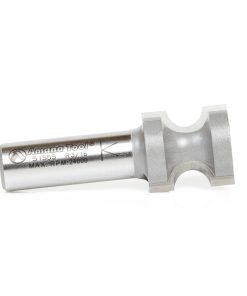 51555 Carbide Tipped Bullnose 3/16 Radius x 7/8 Dia x 7/8 x 1/2 Inch Shank