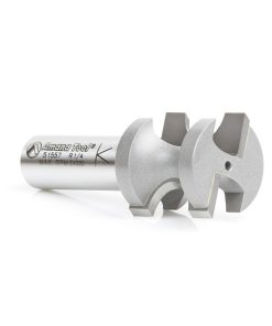 51557 Carbide Tipped Bullnose 1/4 Radius x 1 Dia x 1 x 1/2 Inch Shank