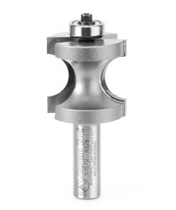 51572 Carbide Tipped Bullnose 3/8 Radius x 1-3/8 Dia x 1-5/16 x 1/2 Inch Shank