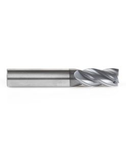 51597 CNC Variable Helix Spiral Square Bottom 1/2 Dia x 1 x 1/2 Shank Solid Carbide AlTiN Coated End Mill
