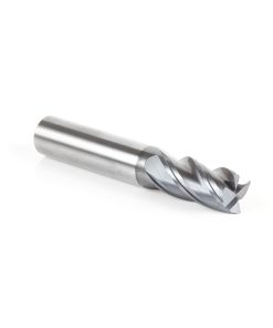 51597 CNC Variable Helix Spiral Square Bottom 1/2 Dia x 1 x 1/2 Shank Solid Carbide AlTiN Coated End Mill