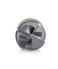 51609 CNC Variable Helix Spiral Corner Radius Bottom 1/2 Dia x 1 x 1/2 Shank x 0.030 Radius Solid Carbide AlTiN Coated Up-Cut End Mill