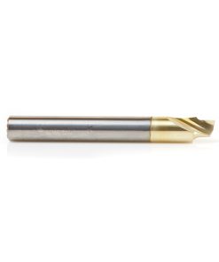 51620 Solid Carbide Aluminum Cutting 3/64 Radius Edge x 3/16 Dia x 3/32 x 1/4 Shank ZrN Coated Up-Cut End Mill