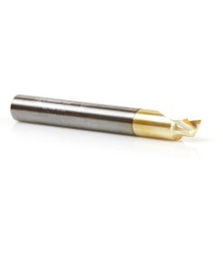 51620 Solid Carbide Aluminum Cutting 3/64 Radius Edge x 3/16 Dia x 3/32 x 1/4 Shank ZrN Coated Up-Cut End Mill