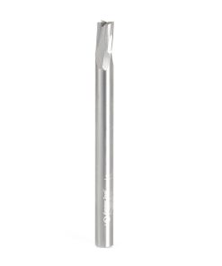 51630 Solid Carbide Spiral Finisher 1/4 Dia x 3/8 x 1/4 Shank Up-Cut Router Bit