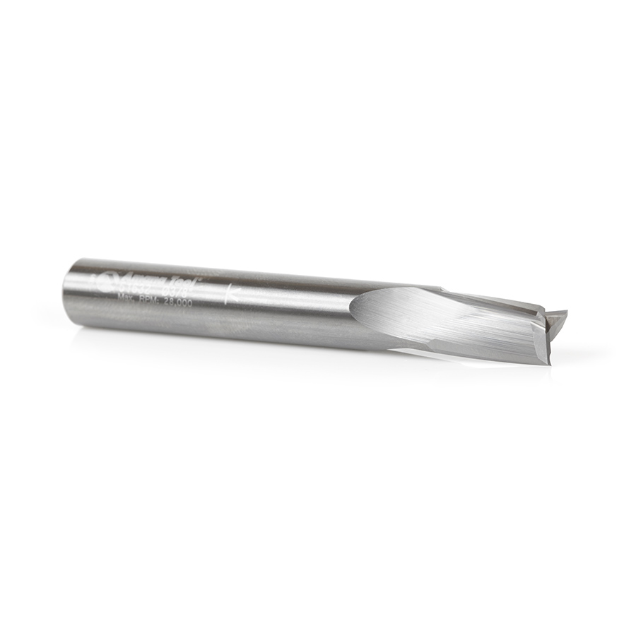 51632 Solid Carbide Spiral Finisher 3/8 Dia x 5/8 x 3/8 Shank Up-Cut Router Bit