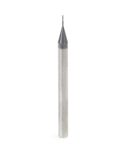 51661 AlTiN Coated CNC Steel, Stainless Steel & Composite Square Mini End Mill 0.015 Dia x 0.045 x 1/8 Shank