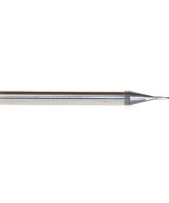 51663 AlTiN Coated CNC Steel, Stainless Steel & Composite Square Mini End Mill 0.025 Dia x 0.075 x 1/8 Shank
